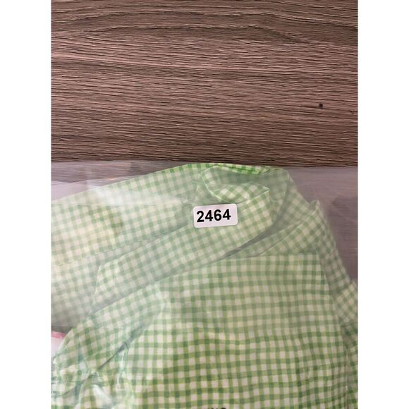 Vtg Copper Key Toddler 2T Collared Two-Piece Set Gingham Bee Embroidered Dress - Picture 11 of 11